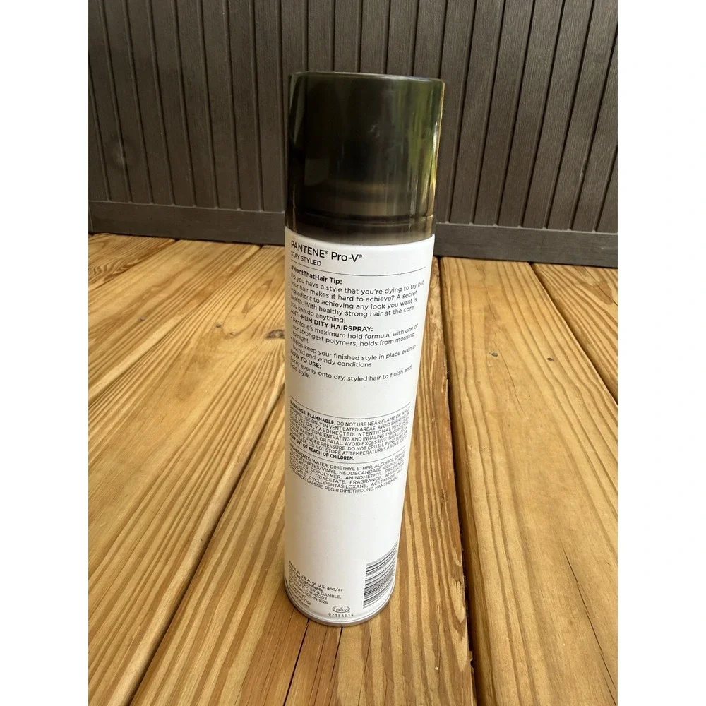 Pantene Pro-V Smooth Anti Humidity Hairspray, Maximum Hold 11.5 oz  Old Formula
